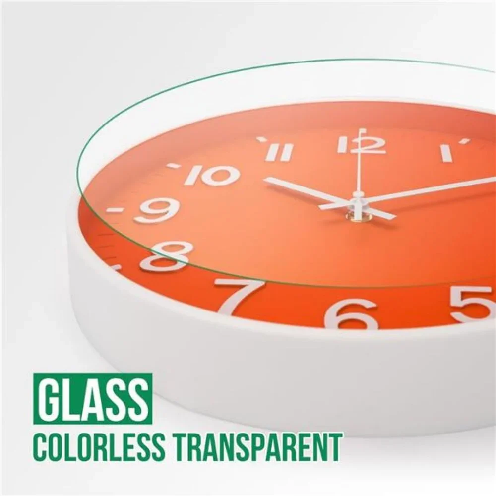 Wall Clocks Battery Operated,12 inch Silent Non Ticking Modern Wall
